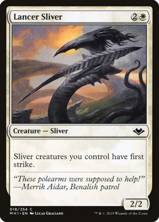 Lancer Sliver [Modern Horizons] - MTG Single