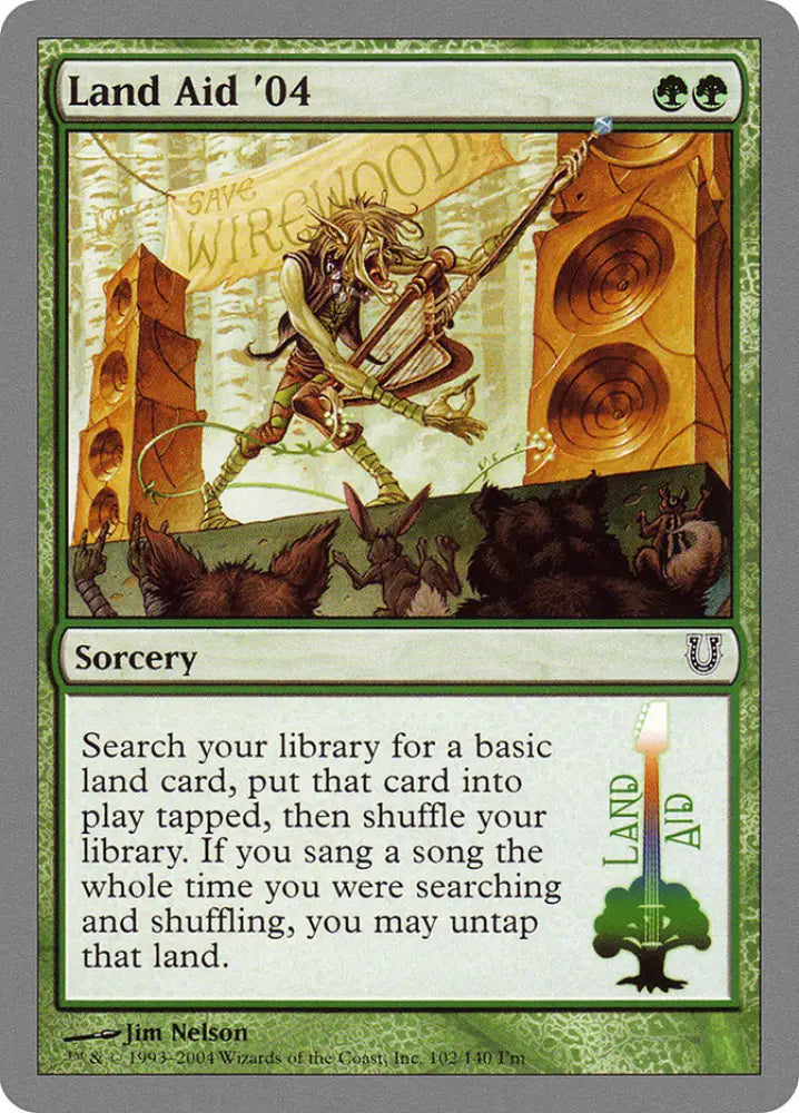 Land Aid ’04 [Unhinged] - MTG Single