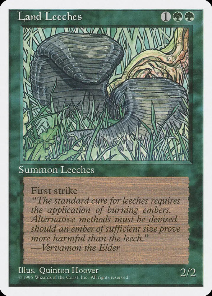 Land Leeches [Fourth Edition] - MTG Single