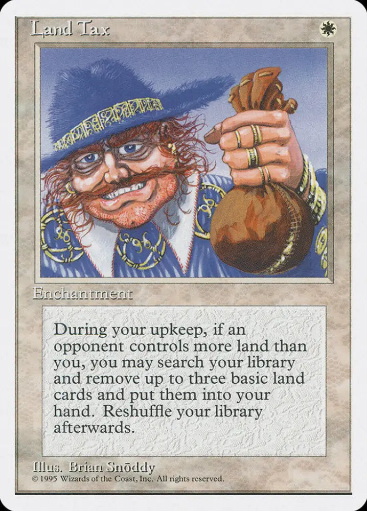 Land Tax [Fourth Edition] - MTG Single