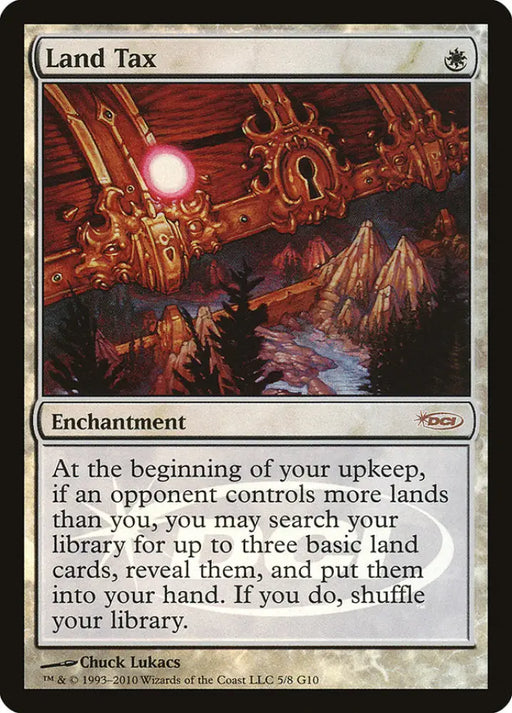 Land Tax [Judge Gift Cards 2010] - MTG Single