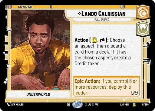 Lando Calrissian - Full Sabacc (18/264) [A Lawless Time]