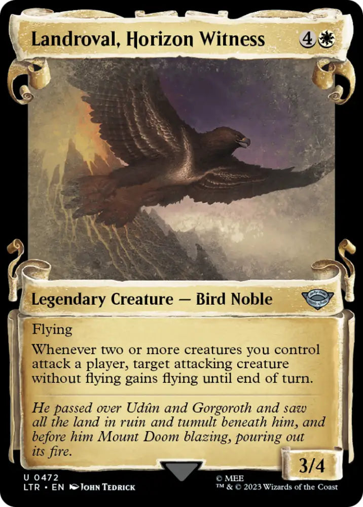 Landroval Horizon Witness [The Lord of the Rings: Tales of Middle-Earth Showcase Scrolls] - MTG Single