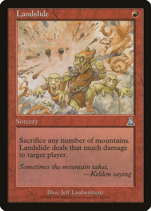 Landslide [Urza’s Destiny] - MTG Single