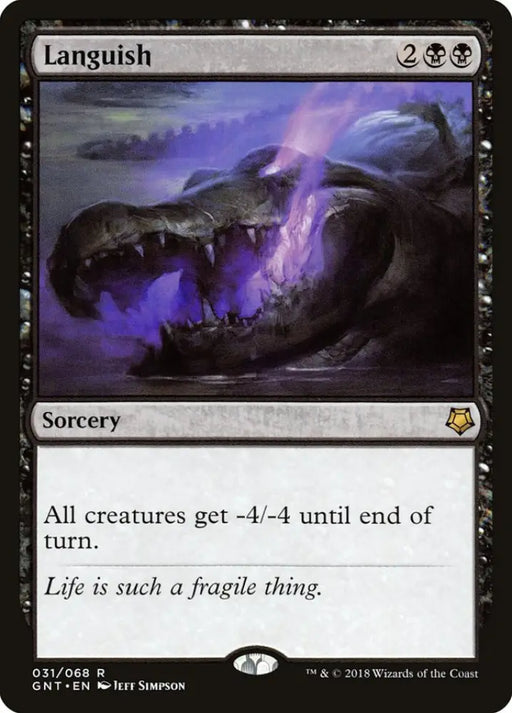 Languish [Game Night 2018] - MTG Single