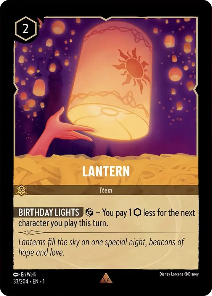 Lantern (33/204) [The First Chapter] - Lorcana Single