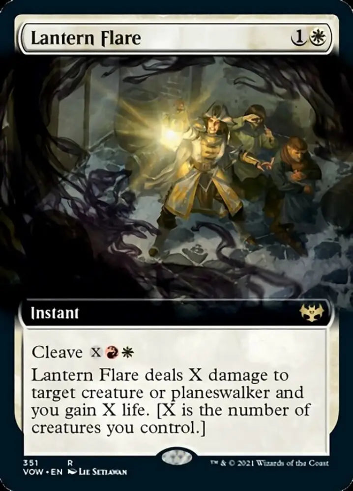 Lantern Flare (Extended Art) [Innistrad: Crimson Vow] - MTG Single