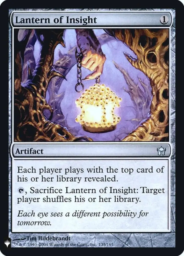 Lantern of Insight (135) [The List]