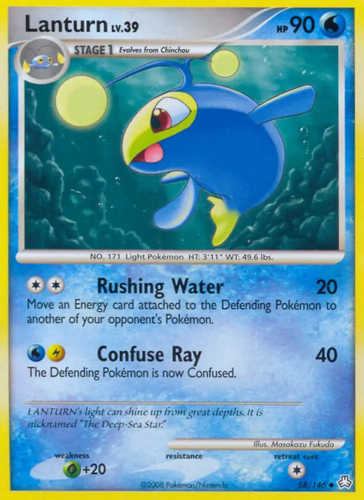 Lanturn (58/146) [Diamond & Pearl: Legends Awakened] - Pokemon Single