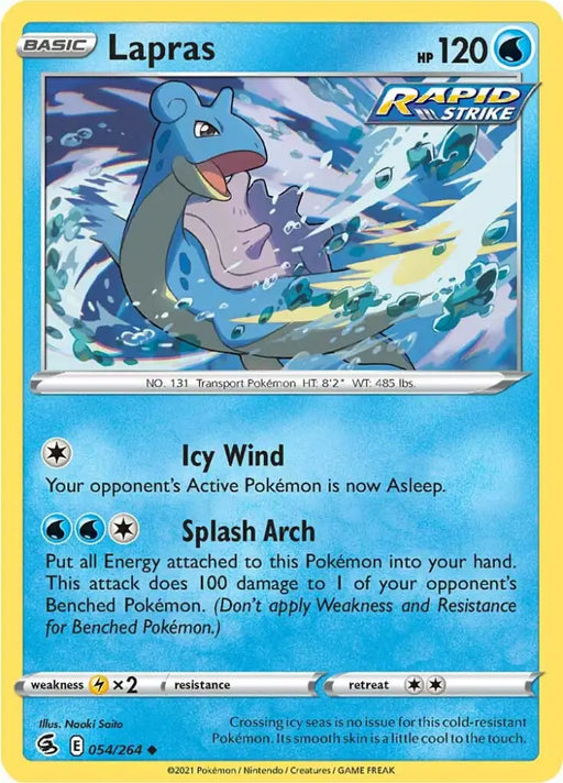 Lapras (054/264) [Sword & Shield: Fusion Strike] - Pokemon Single