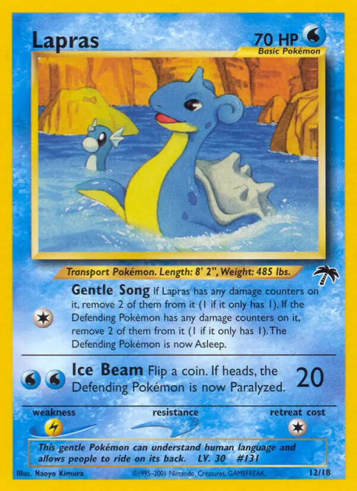 Lapras (12/18) [Southern Islands] - Pokemon Single