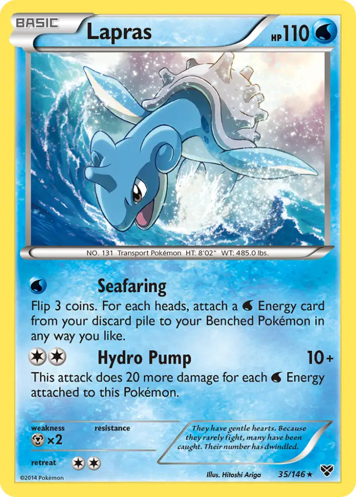Lapras (35/146) [XY: Base Set] - Pokemon Single