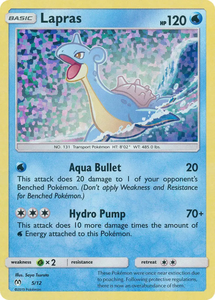 Lapras (5/12) [McDonald’s Promos: 2019 Collection] - Pokemon Single