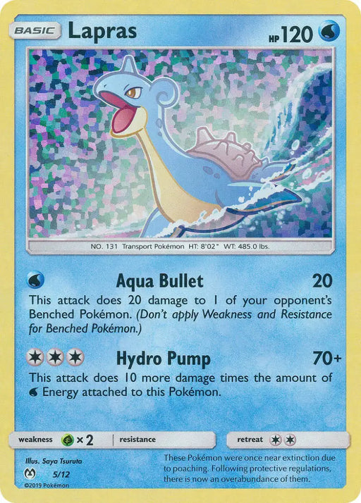 Lapras (5/12) [McDonald’s Promos: 2019 Collection] - Pokemon Single