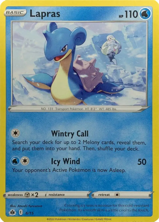 Lapras (6/15) [McDonald’s Promos: Match Battle] - Pokemon Single