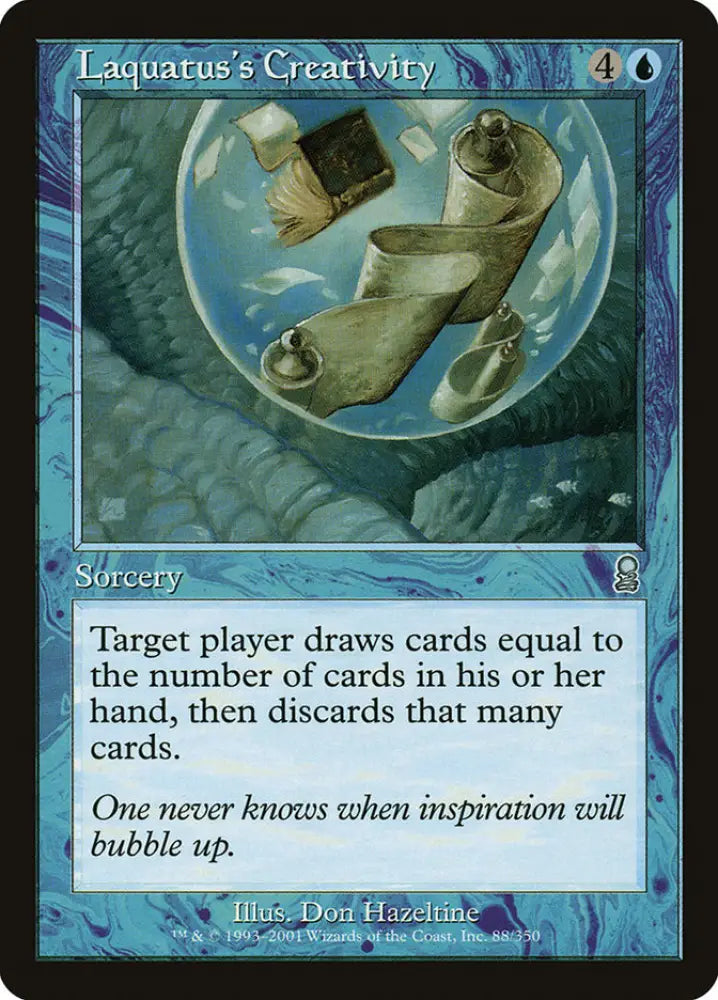 Laquatus’s Creativity [Odyssey] - MTG Single