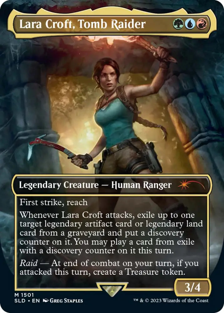 Lara Croft Tomb Raider [Secret Lair Drop Series] - MTG Single
