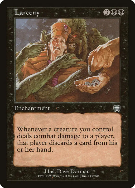 Larceny [Mercadian Masques] - MTG Single