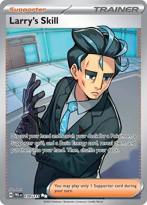 Larry’s Skill (139/131) [Scarlet & Violet: Prismatic Evolutions] - Pokemon Single