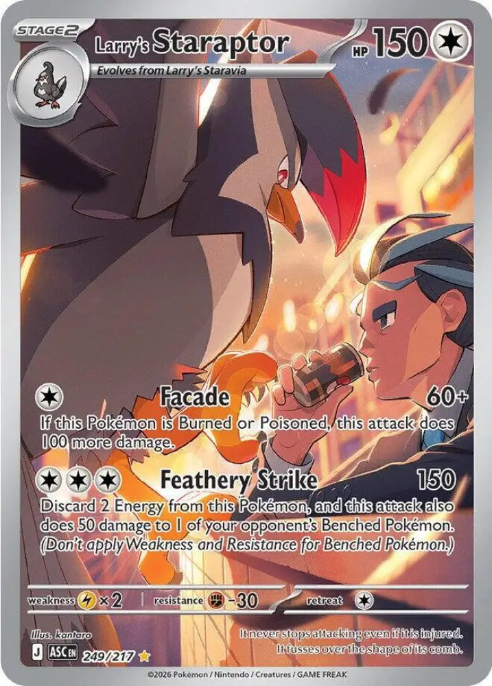 Larry's Staraptor - 249/217 [ME: Ascended Heroes]