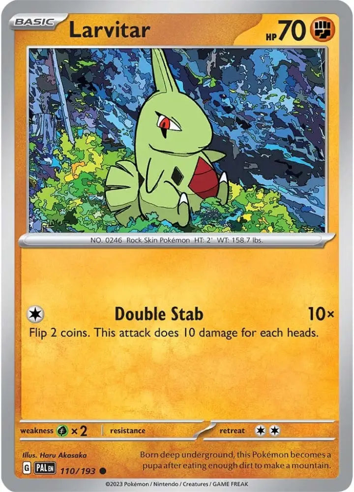 Larvitar (110/193) [Scarlet & Violet: Paldea Evolved] - Pokemon Single