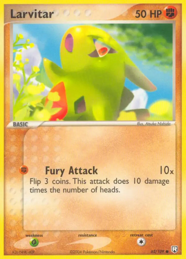 Larvitar (62/109) [EX: Team Rocket Returns] - Pokemon Single