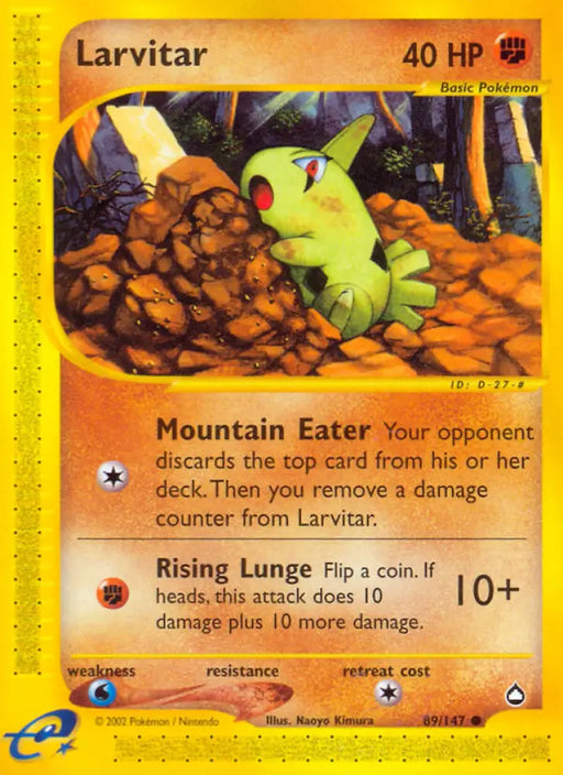 Larvitar (89/147) [Aquapolis] - Pokemon Single