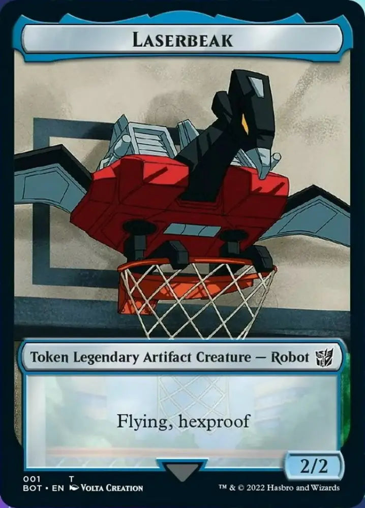 Laserbeak [Transformers Tokens] - MTG Single