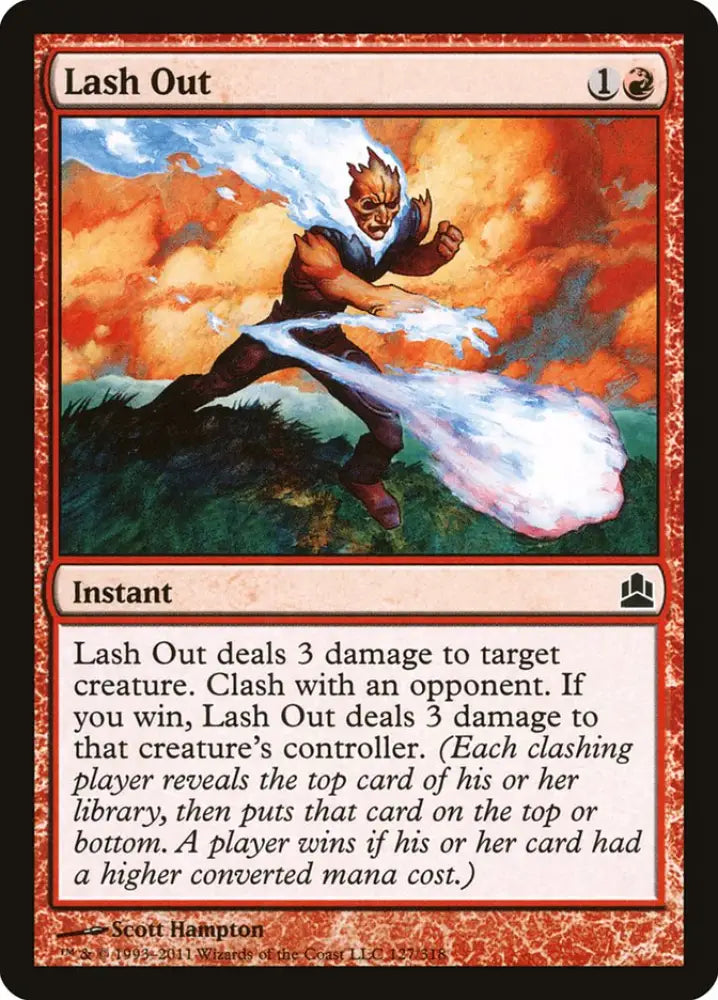 Lash Out [Commander 2011] - MTG Single