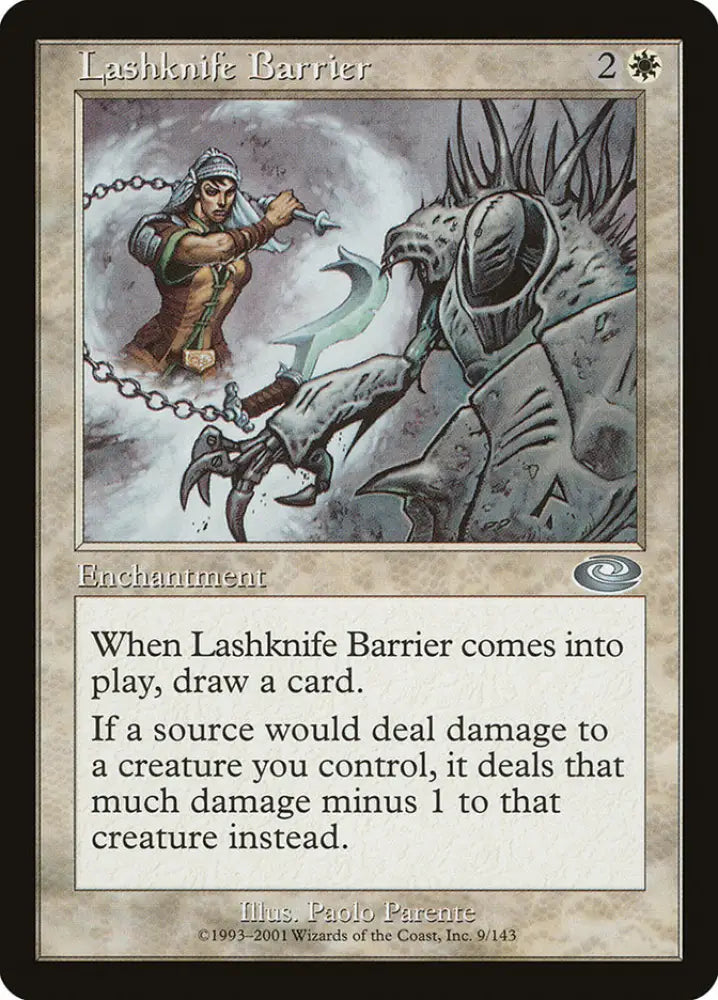 Lashknife Barrier [Planeshift] - MTG Single