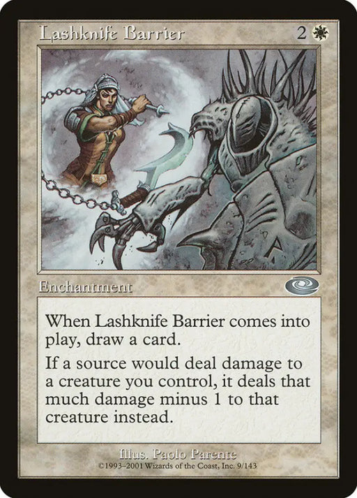 Lashknife Barrier [Planeshift] - MTG Single