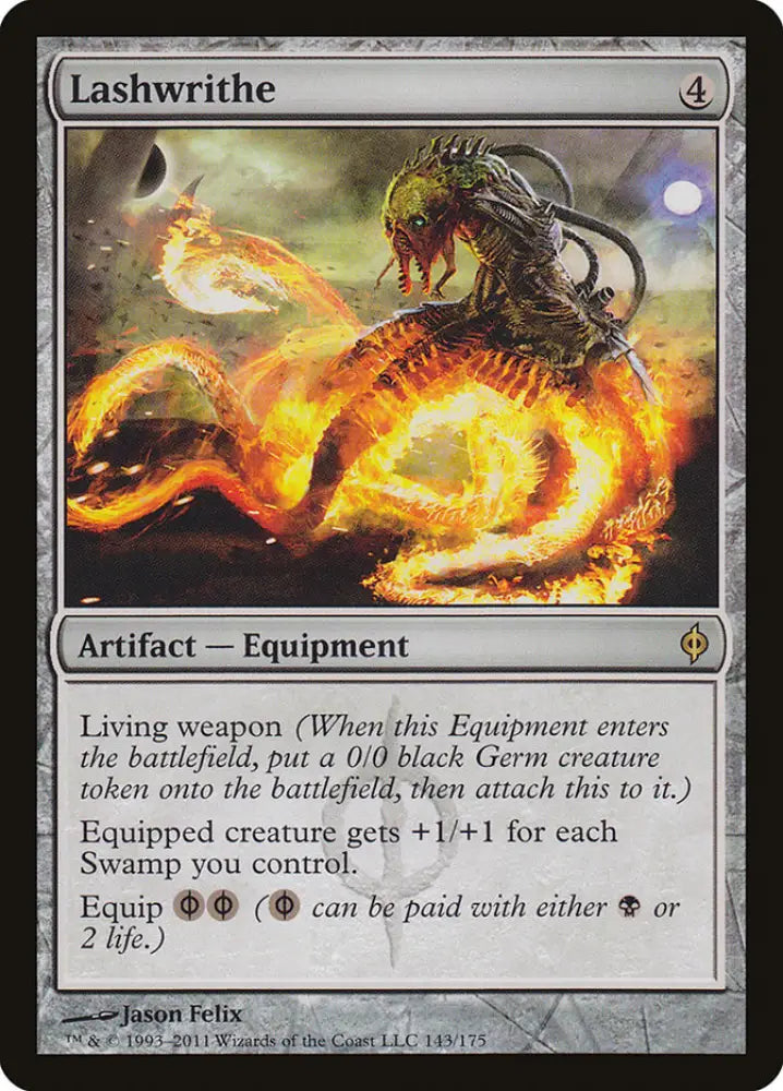 Lashwrithe [New Phyrexia] - MTG Single