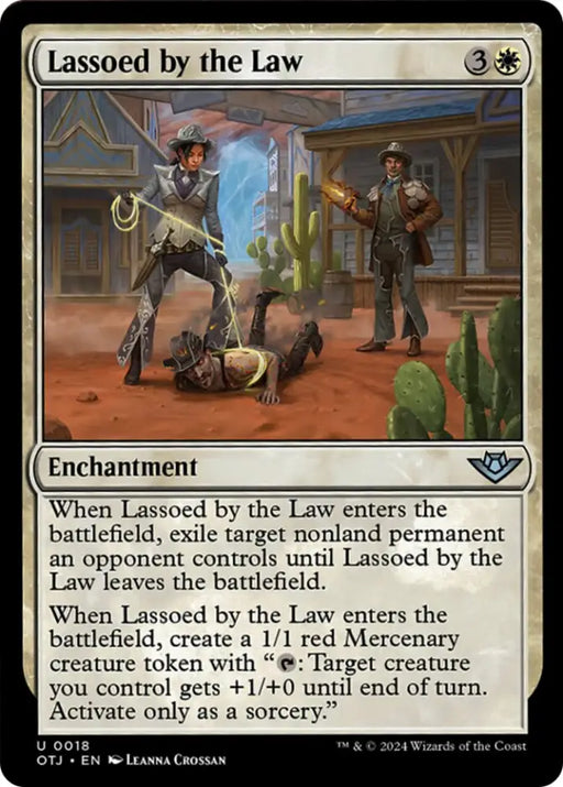 Lassoed by the Law [Outlaws of Thunder Junction] - MTG Single