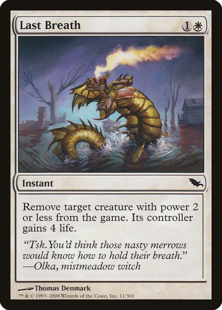 Last Breath [Shadowmoor] - MTG Single