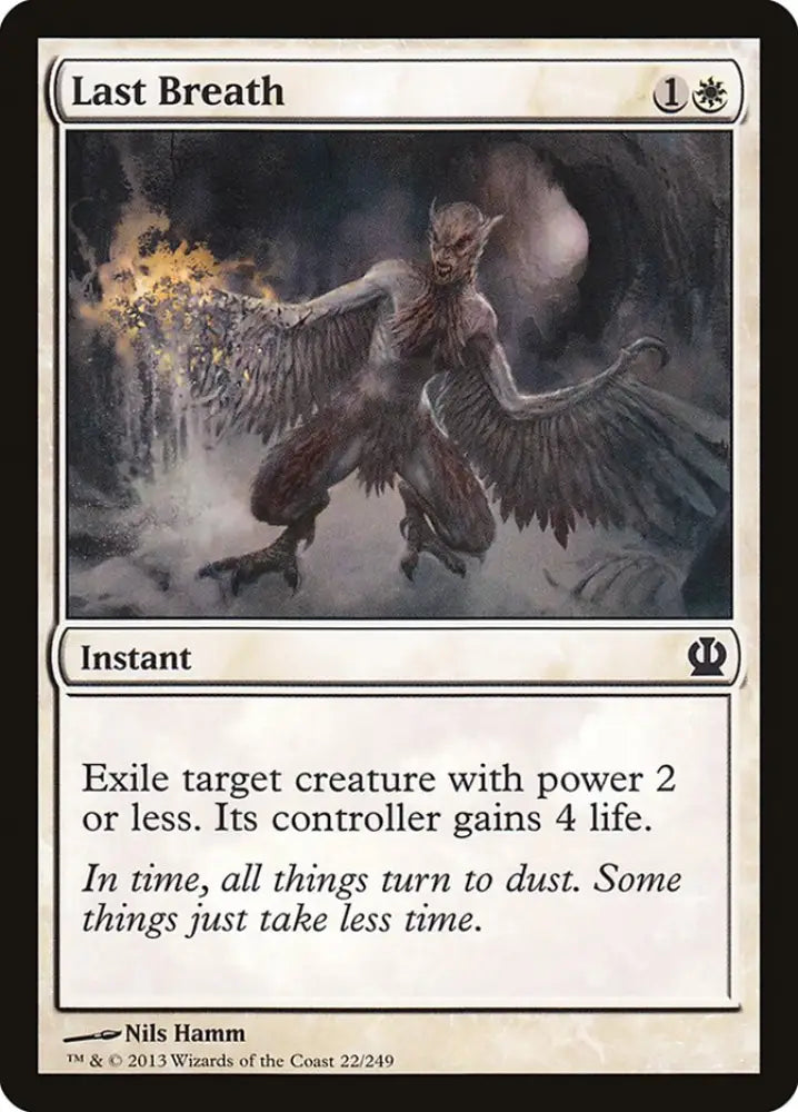 Last Breath [Theros] - MTG Single
