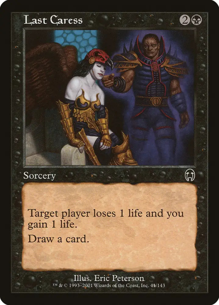 Last Caress [Apocalypse] - MTG Single