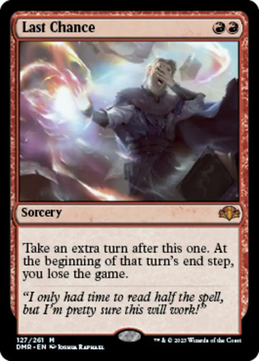 Last Chance [Dominaria Remastered] - MTG Single