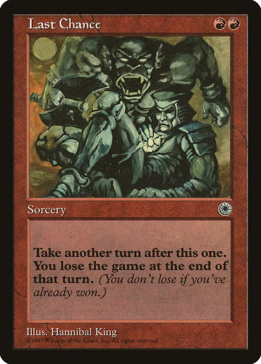 Last Chance [Portal] - MTG Single