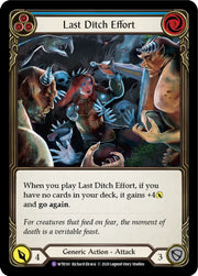 Last Ditch Effort [Welcome to Rathe Unlimited] Unlimited Normal - Flesh And Blood Single