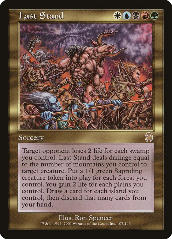 Last Stand [Apocalypse] - MTG Single