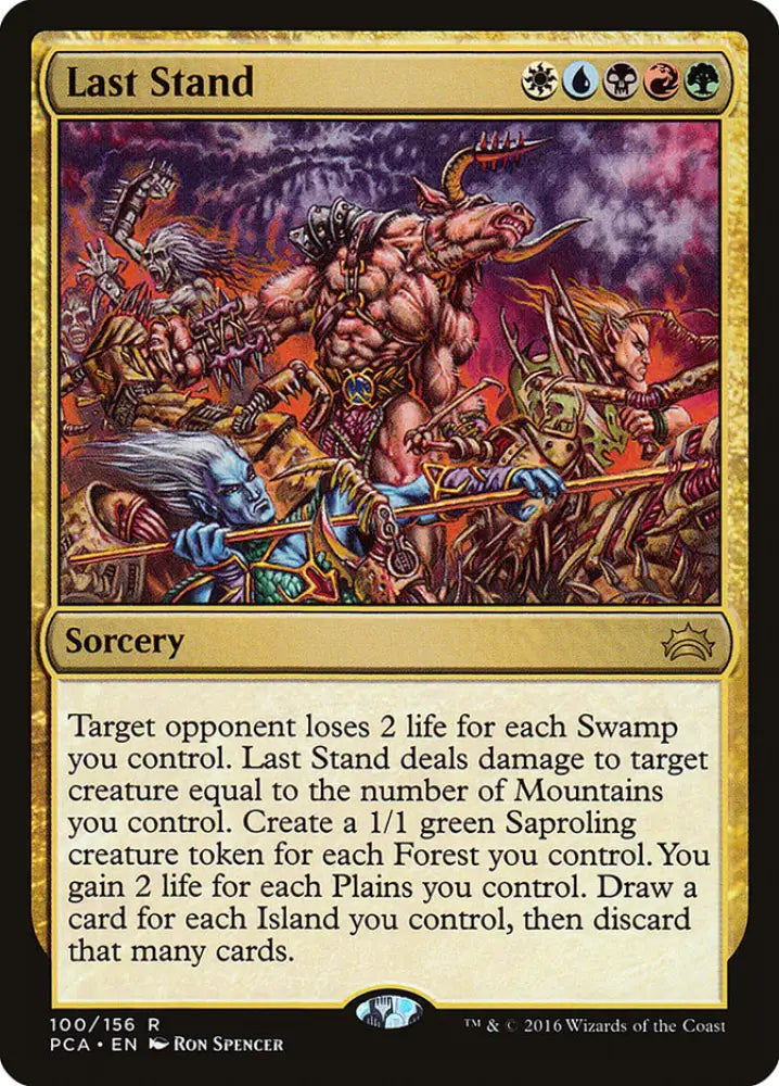Last Stand [Planechase Anthology] - MTG Single