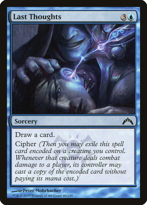 Last Thoughts [Gatecrash] - MTG Single