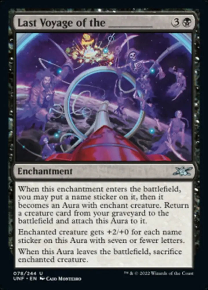 Last Voyage of the _____ [Unfinity] - MTG Single