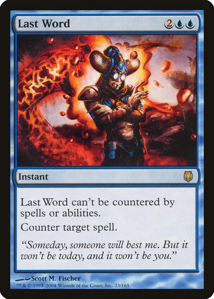 Last Word [Darksteel] - MTG Single