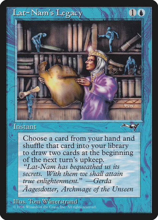 Lat-Nam’s Legacy (Reading Scroll) [Alliances] - MTG Single