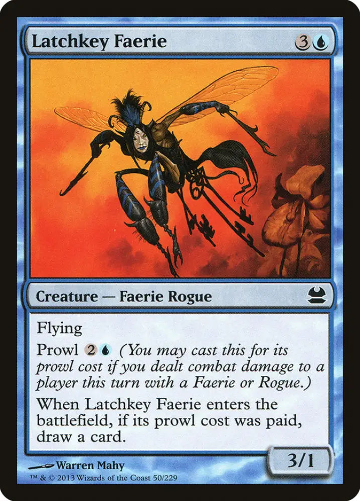 Latchkey Faerie [Modern Masters] - MTG Single