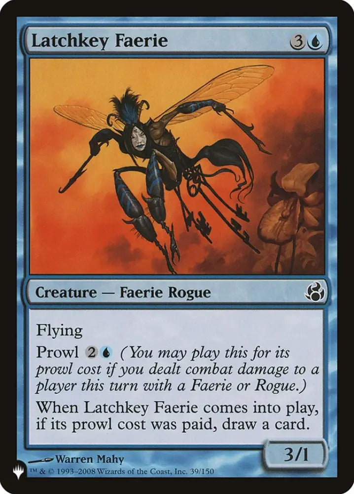 Latchkey Faerie [The List] - MTG Single