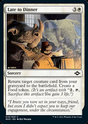 Late to Dinner [Modern Horizons 2] - MTG Single
