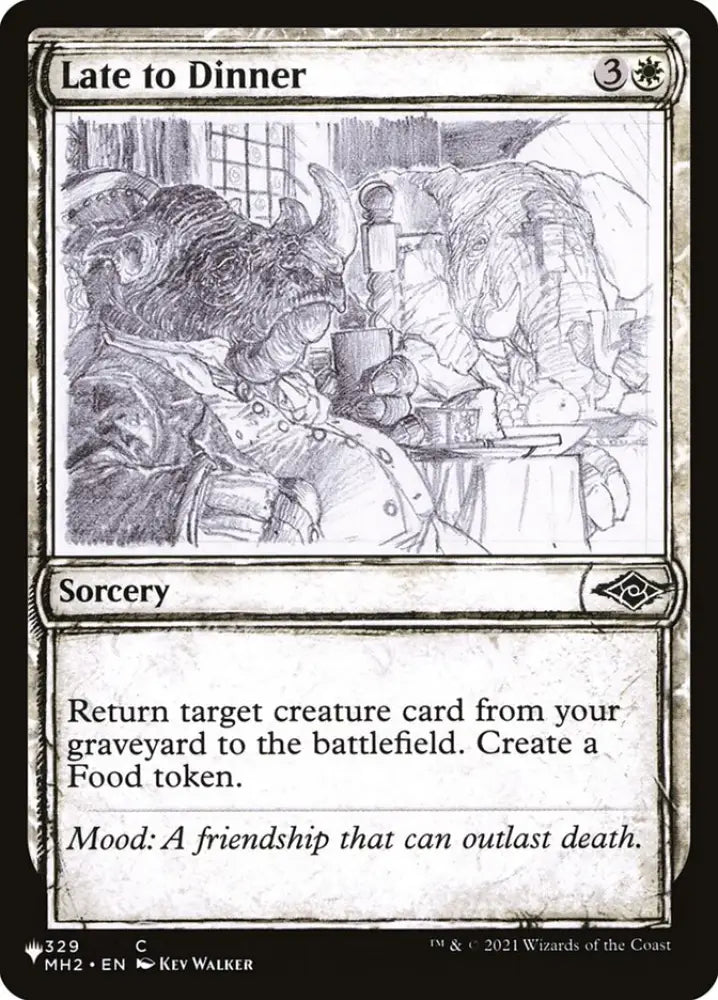 Late to Dinner [The List] - MTG Single
