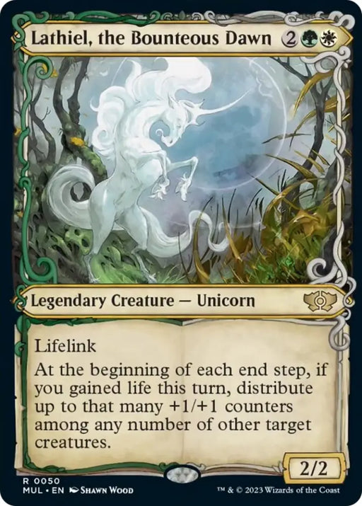 Lathiel the Bounteous Dawn [Multiverse Legends] - MTG Single